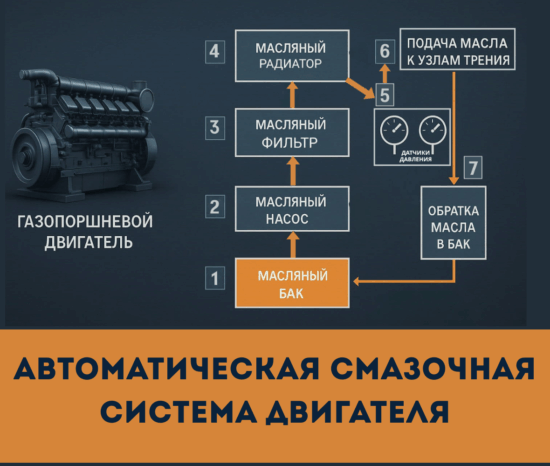 Автоматическая смазочная система двигателя