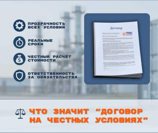 Договор на честных условиях в энергетике