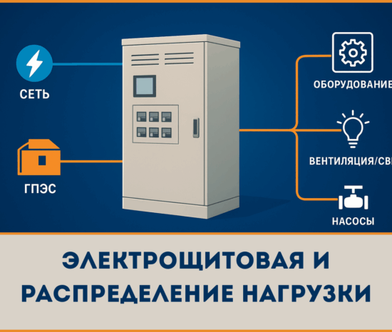 Электрощитовая и распределение нагрузки