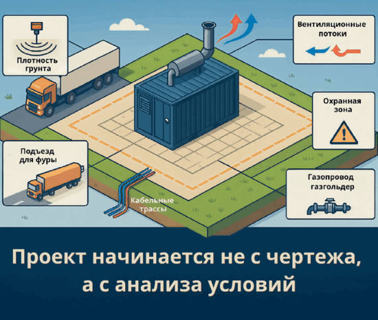 Размещение ГПЭС