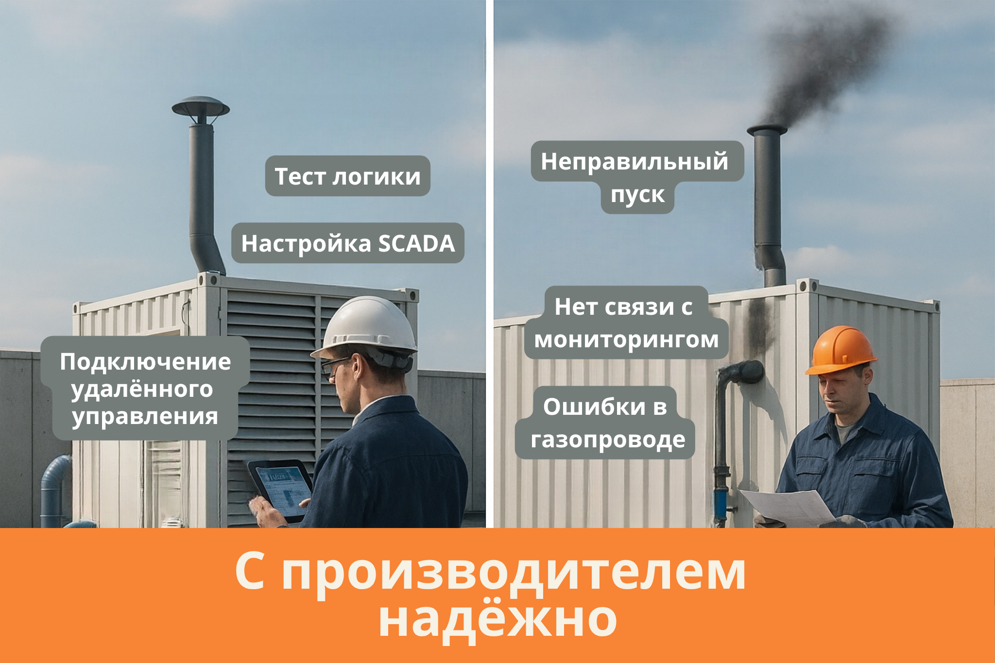 Пусконаладка ГПЭС