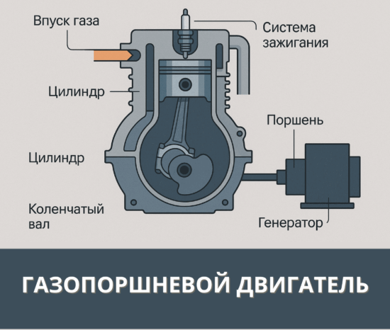 Газопоршневой двигатель