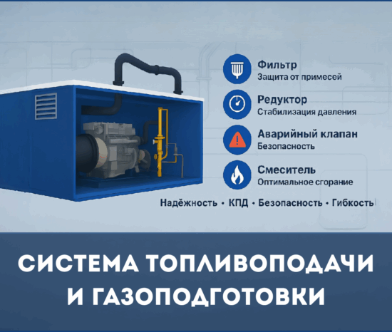 СИСТЕМА ТОПЛИВОПОДАЧИ И ГАЗОПОДГОТОВКИ